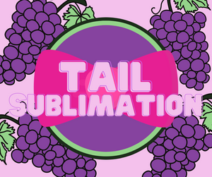 Custom Sublimation- Tail Only